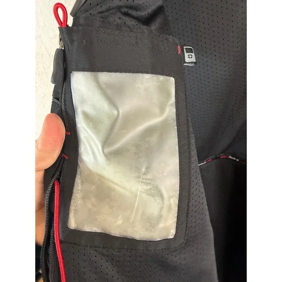 SCOTTEVEST‎ TEC Technology Enabled Clothing Mens Black Vest Large Zipper Pockets